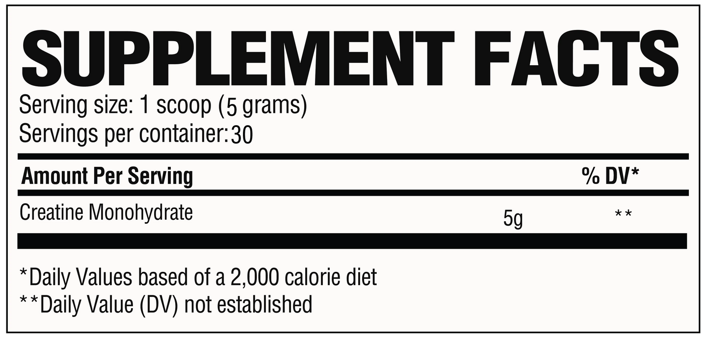 Raw Nutrition Creatine