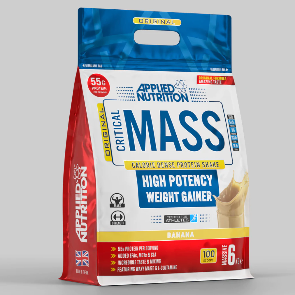 Applied Nutrition ORIGINAL FORMULA - Critical Mass 6KG (25 SERVINGS)