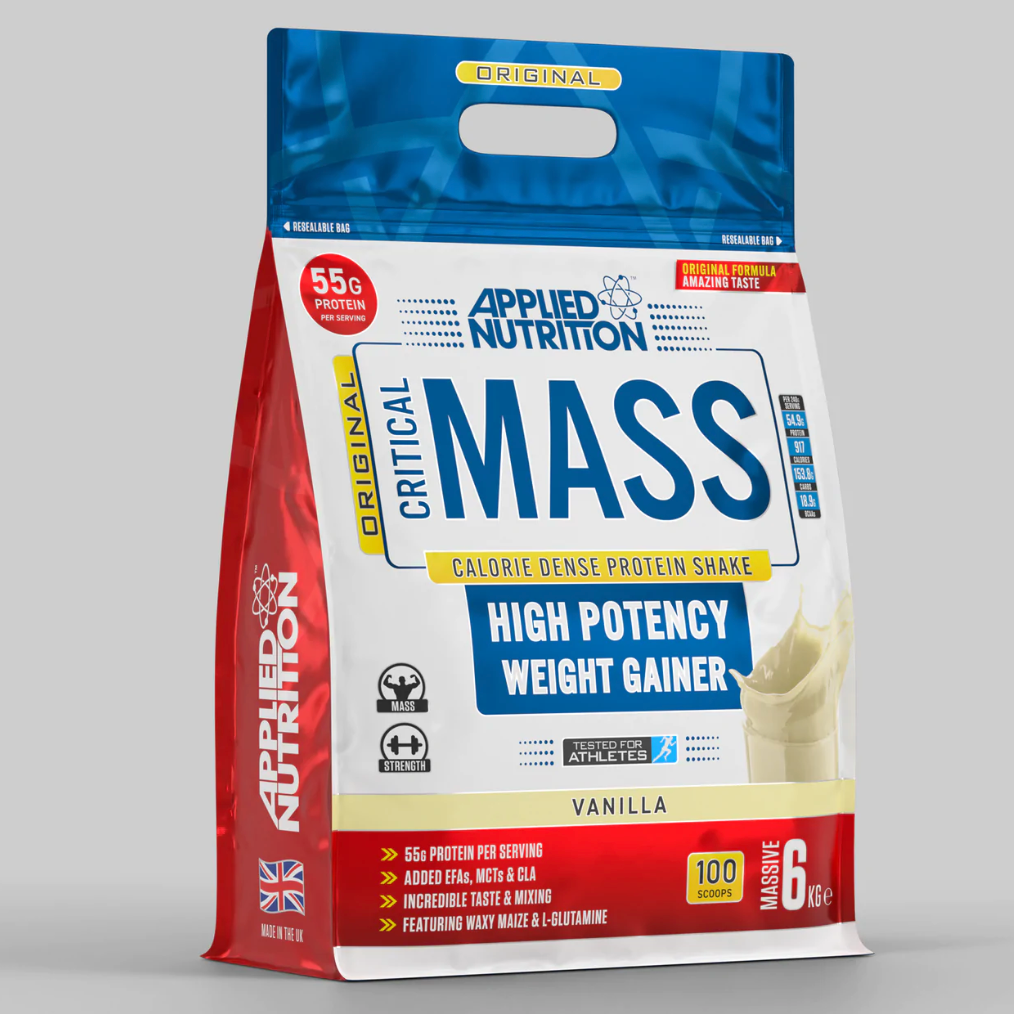 Applied Nutrition ORIGINAL FORMULA - Critical Mass 6KG (25 SERVINGS)