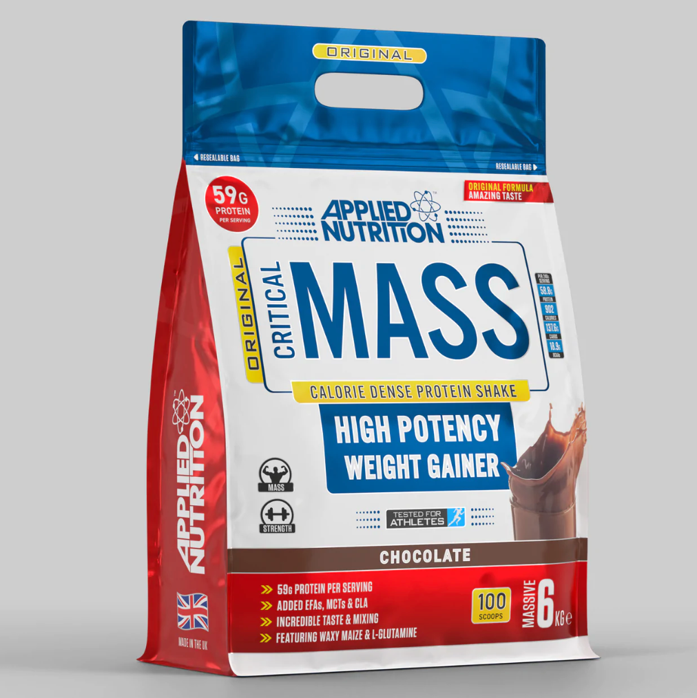 Applied Nutrition ORIGINAL FORMULA - Critical Mass 6KG (25 SERVINGS)