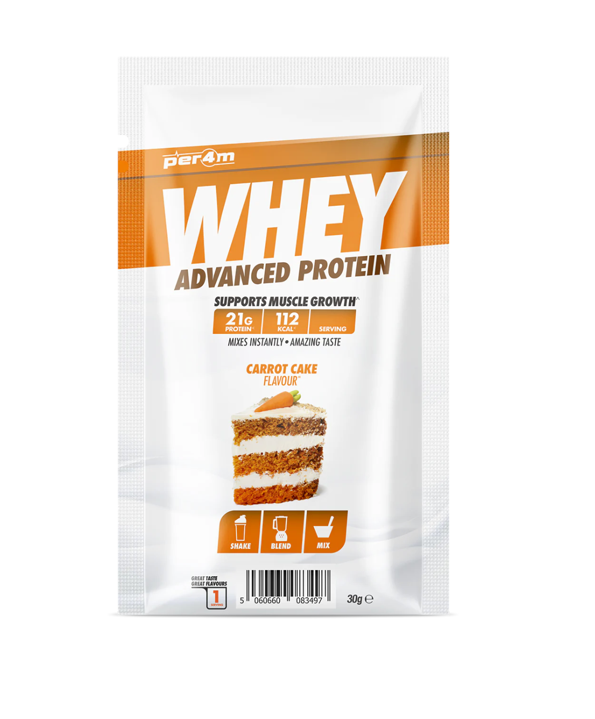 PER4M Whey Protein Powder Sample x 1 (30g Sachet)