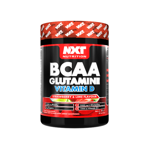 NXT BCAA Glutamine & Vitamin D 360g