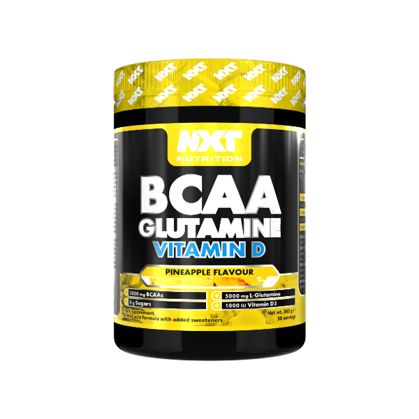 NXT BCAA Glutamine & Vitamin D 360g