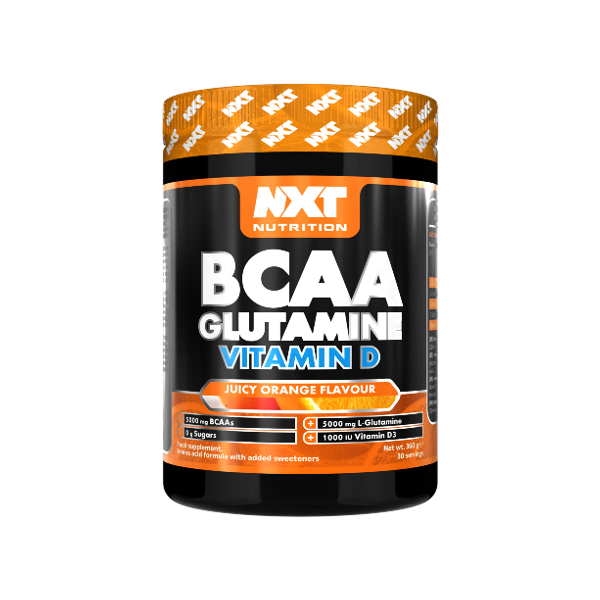 NXT BCAA Glutamine & Vitamin D 360g