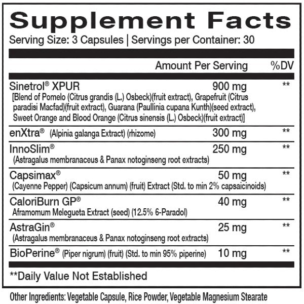 InnovaPharm NOVABURN 2.0 - STIM FREE