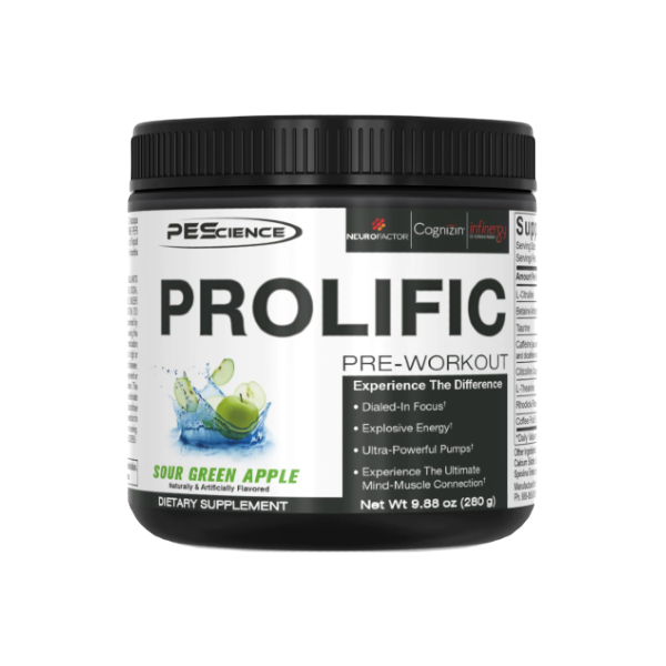 PEScience Prolific Pre-Workout