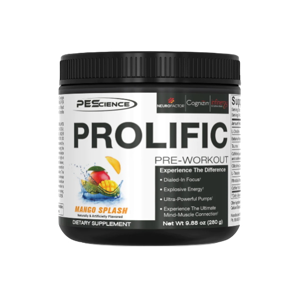 PEScience Prolific Pre-Workout