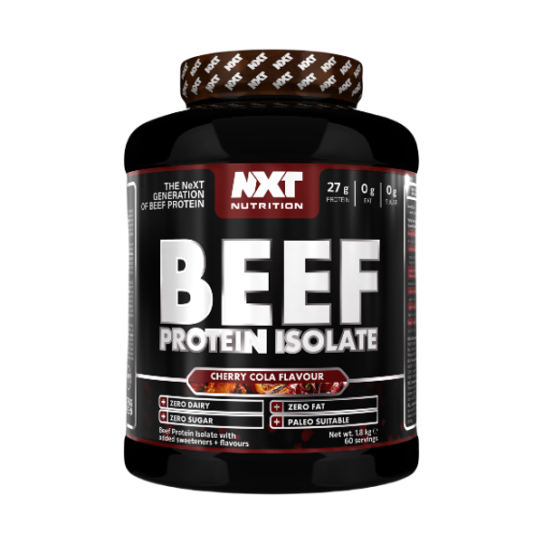 NXT Nutrition Beef Protein Isolate 1.8kg 60 servings