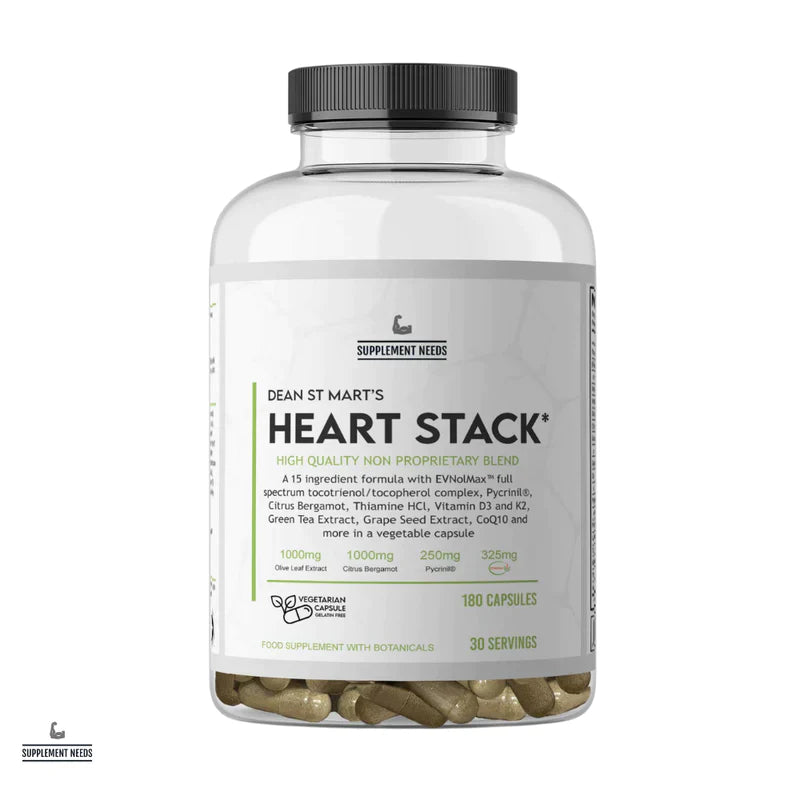 SUPPLEMENT NEEDS HEART STACK - 180 CAPSULES